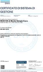 Certificazione ISO9000:2015