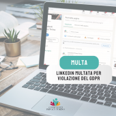 LinkedIn multata per violazioni del GDPR!